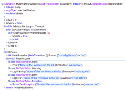 Design Patterns in Test Automation: MultiWaitForWindows