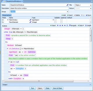 Returning the Target Application  to the Base State